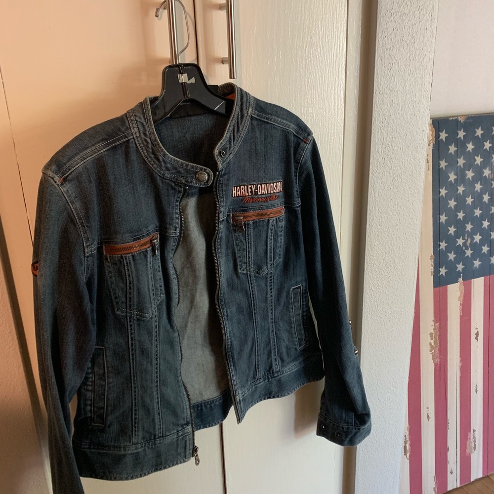 Harley Davidson denim jacket